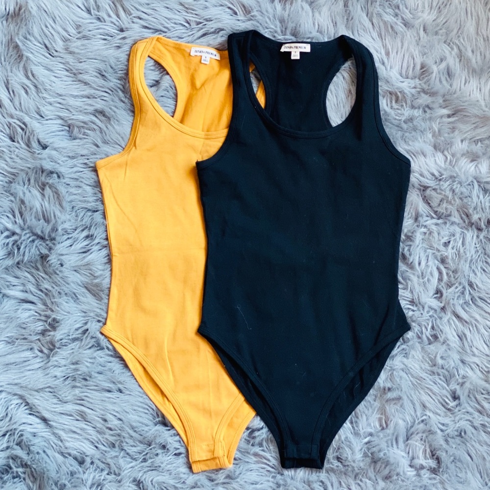 Racerback body suits